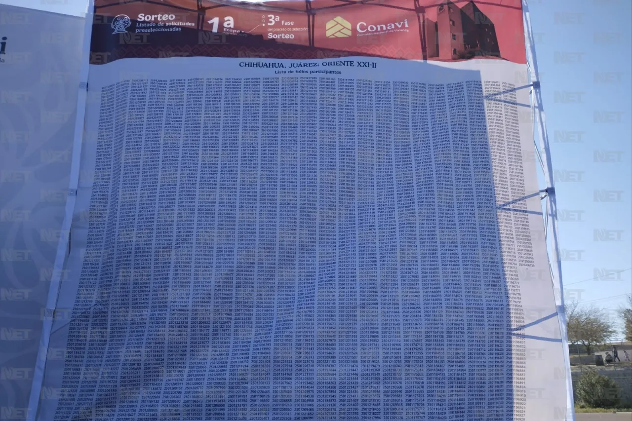 Publican lista de beneficiarios del programa Vivienda del Bienestar en Juárez