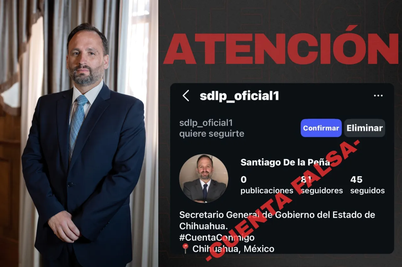 Crean cuenta falsa de Santiago de la Peña, piden no caer en estafas