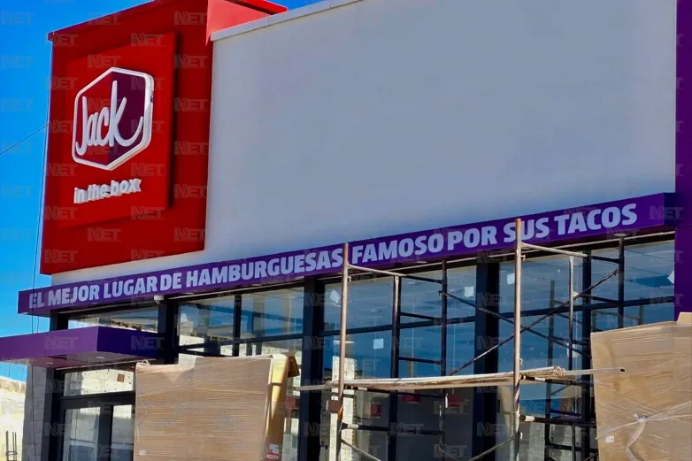 Casi lista la nueva sucursal de Jack in the Box en la Gómez Morín