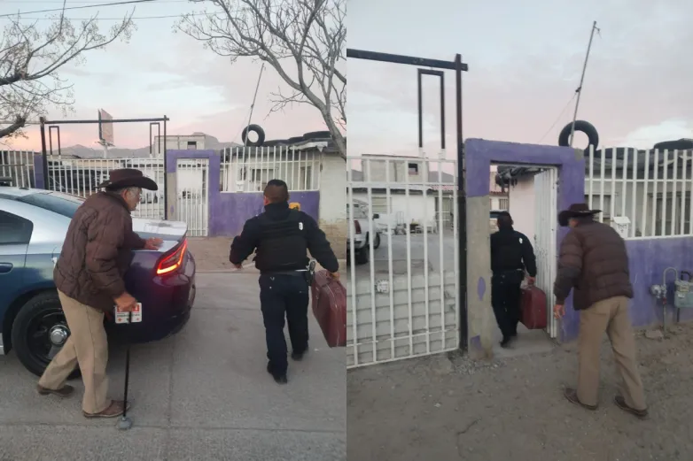 Se extravía adulto mayor en Juárez; recibe apoyo de Seguridad Vial