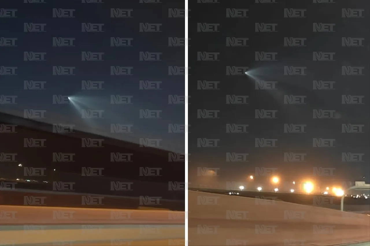 Sorprende a juarenses paso de cohete de SpaceX