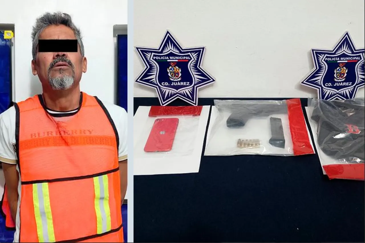 Presentan a sospechoso de homicidio frente a estacionamiento de supermercado