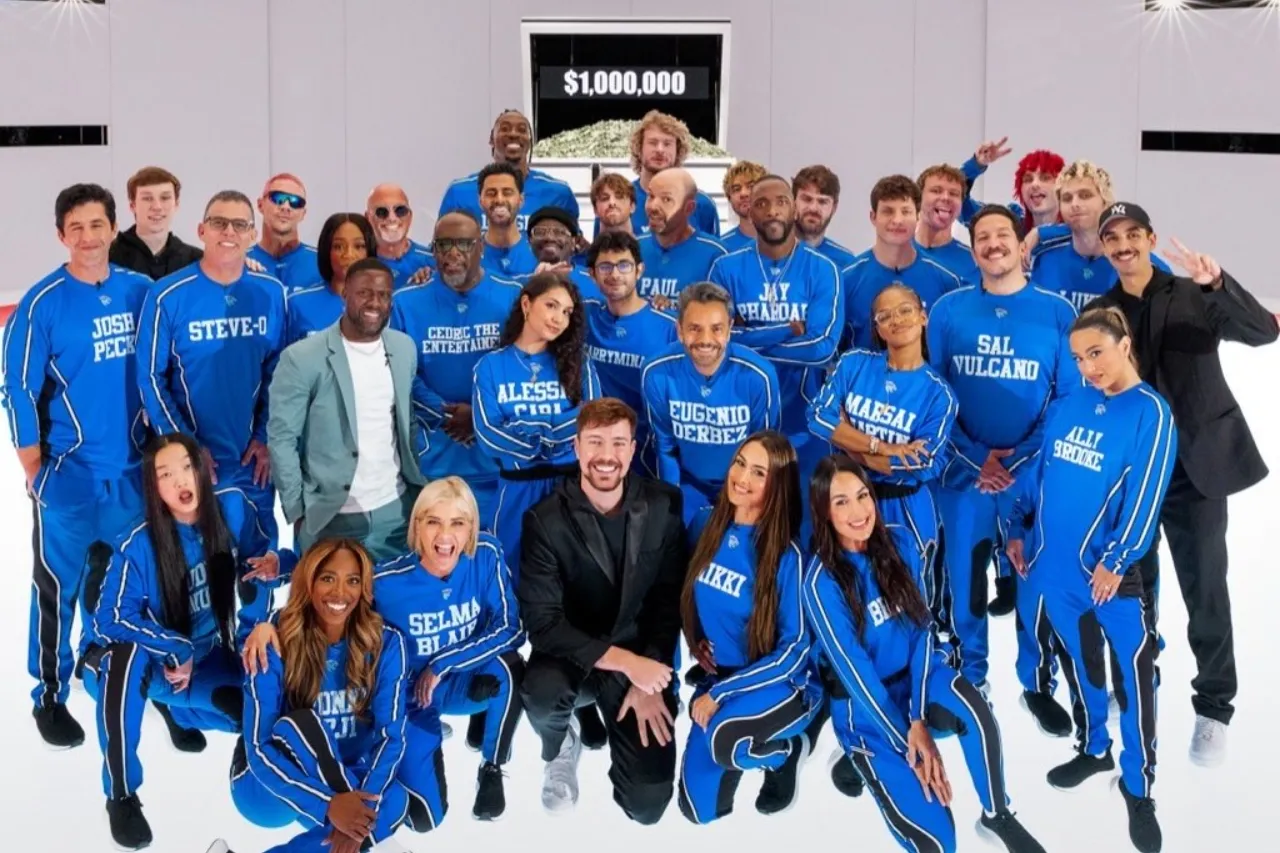 Eugenio Derbez brilla en reto millonario de MrBeast