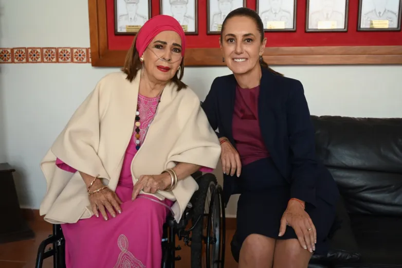 Claudia Sheinbaum se reúne con Elsa Aguirre