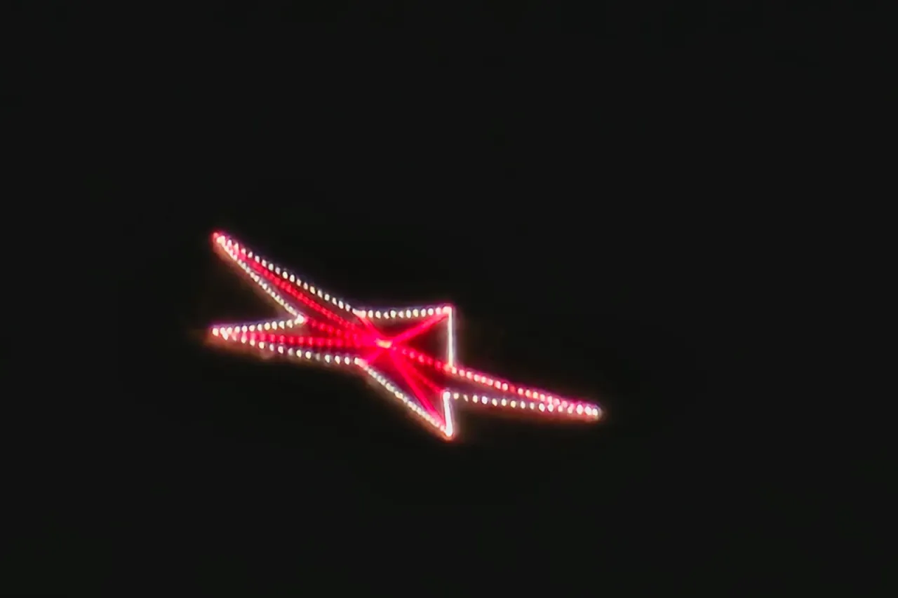 Así luce estrella de montaña Franklin iluminada por concierto de BTS