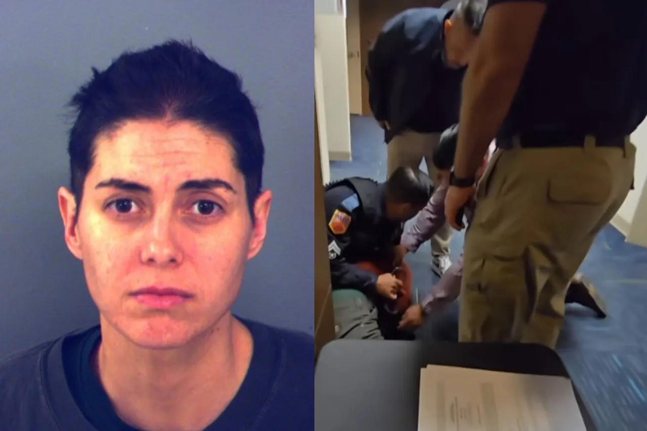 La arrestan tras causar caos en reunión pública en El Paso