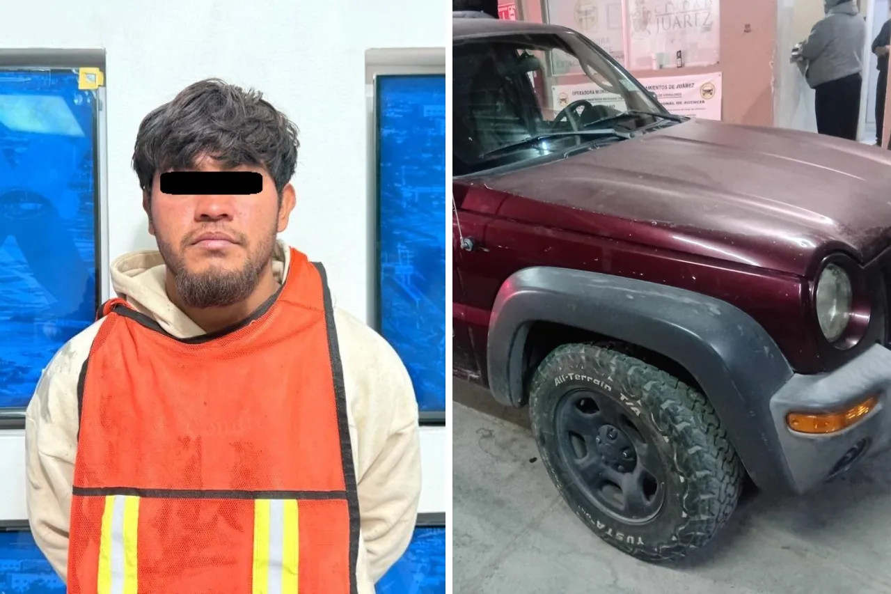 Lo arrestan a bordo de camioneta robada