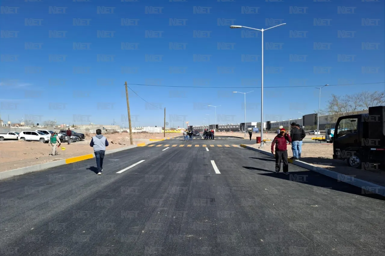 Abren ampliación de la avenida De las Torres