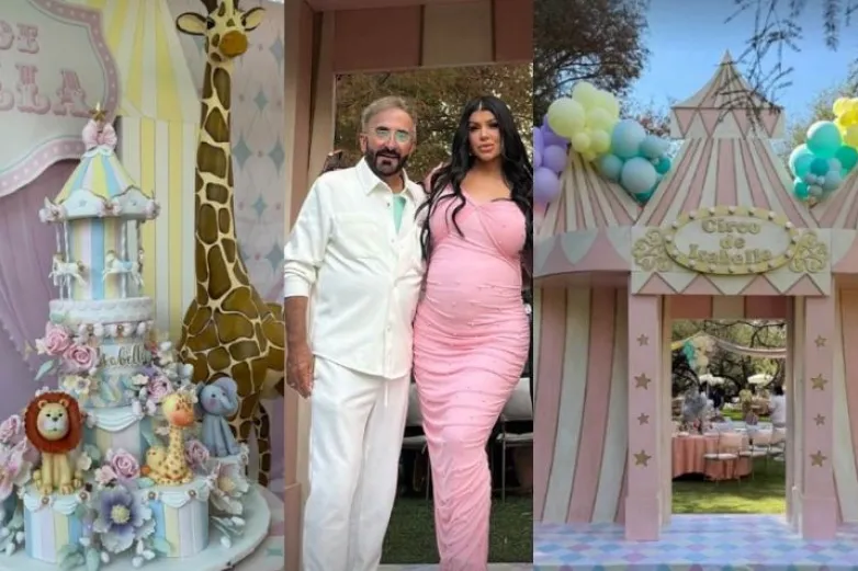 Vicente Fernández Jr. celebra la llegada de su hija Isabella