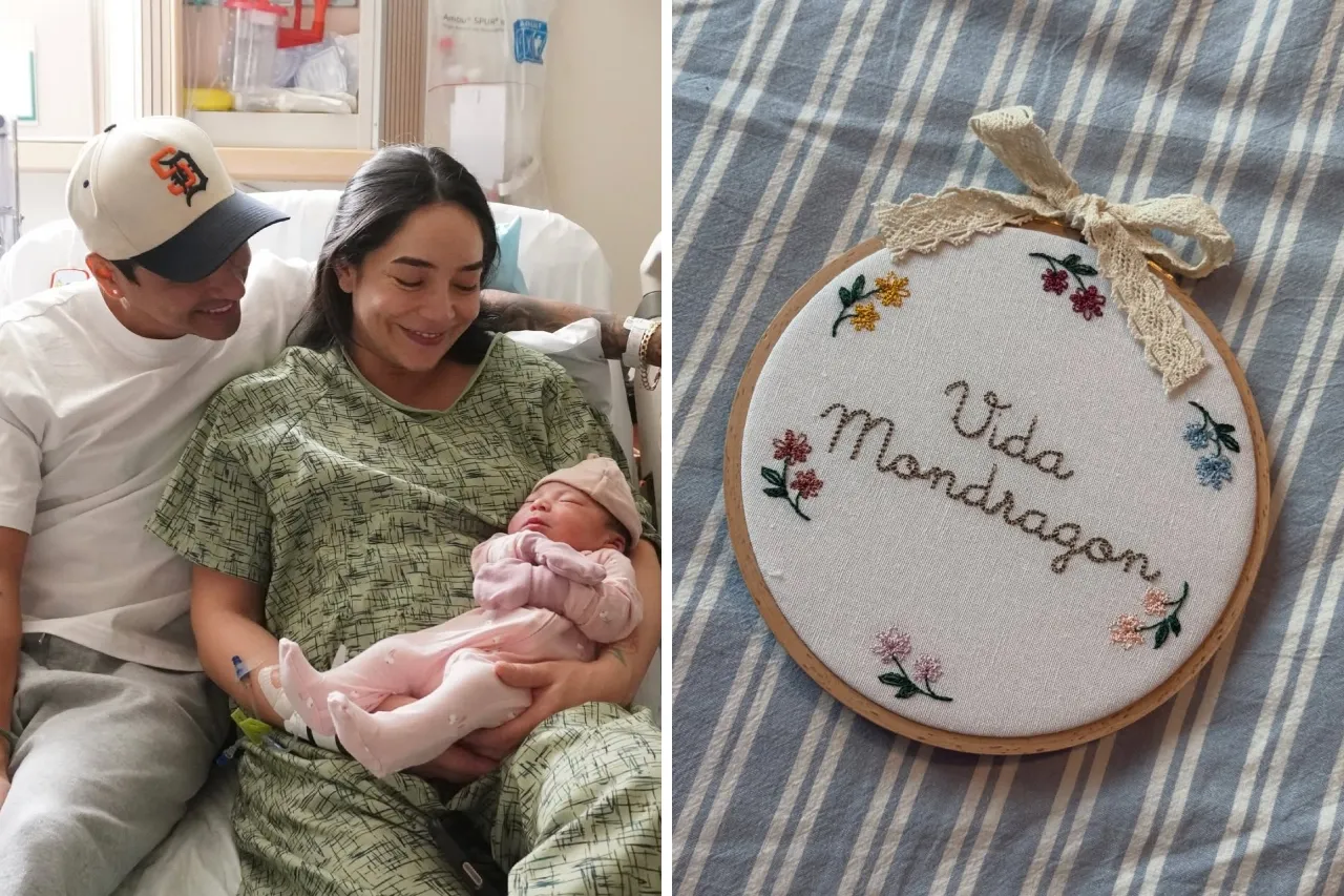 Priscila y Pelón dan la bienvenida a Vida, su primera hija