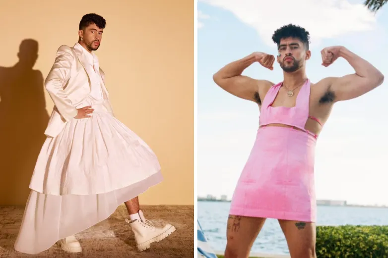 Planea Bad Bunny usar vestido en el show del Super Bowl