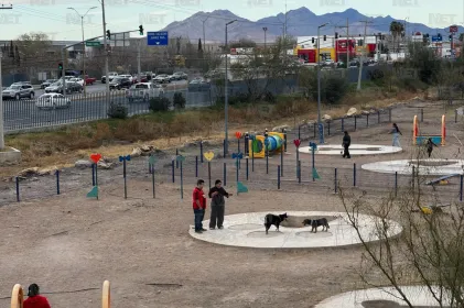 Refuerzan área para mascotas del Parque Central Oriente