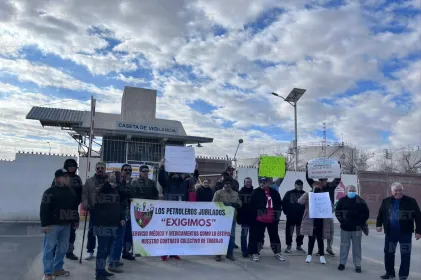 Juárez: Jubilados de Pemex amenazan con bloquear suministro de gasolina 