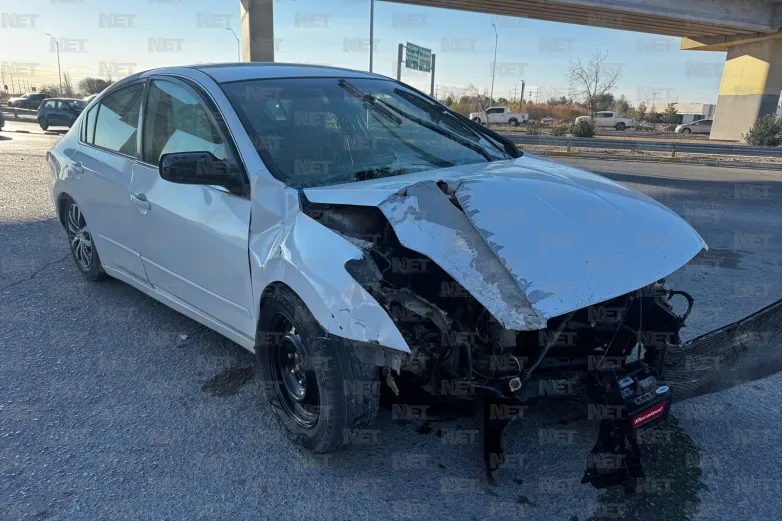 Choque y fuga genera caos vial en el Juan Pablo II
