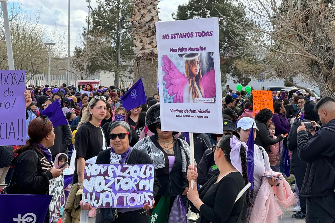 Preparan dos marchas por el Día Internacional de la Mujer en Juárez