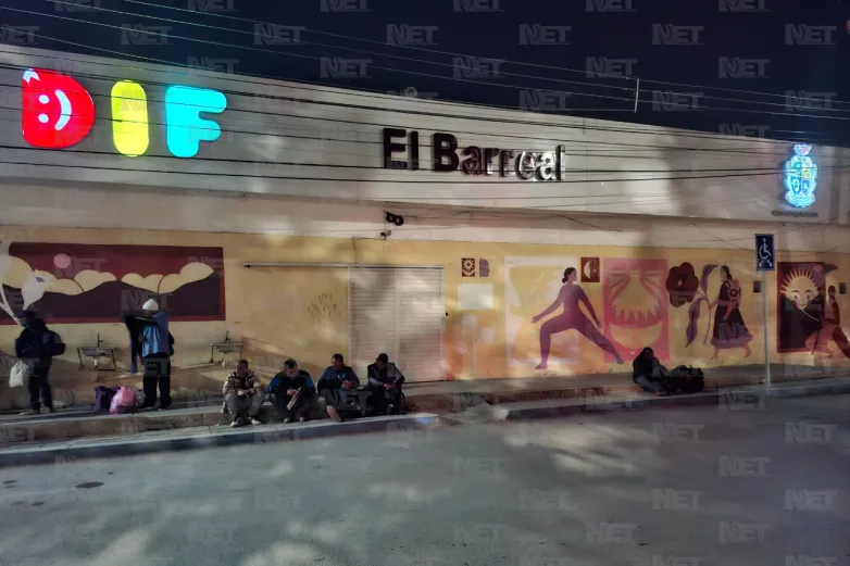 Atienden a 60 personas en refugio El Barreal por el frío