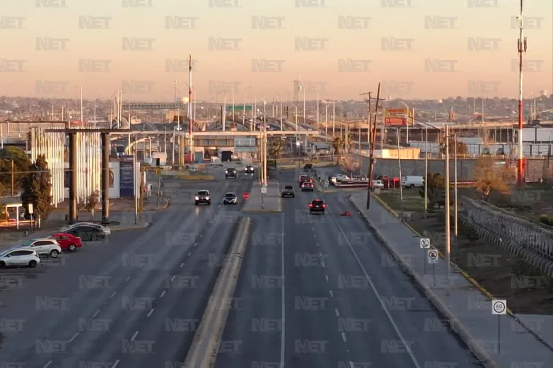 Vacíos los puentes internacionales 