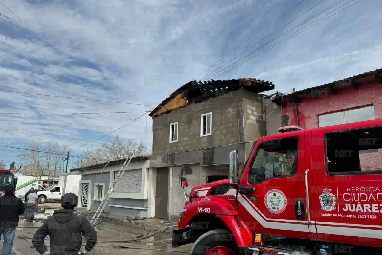 Se incendia casa mientras realizaban trabajos de ampliación