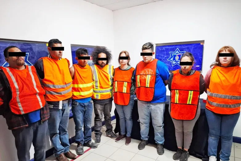 Rescatan a víctima de secuestro y detienen a 9 en Juárez