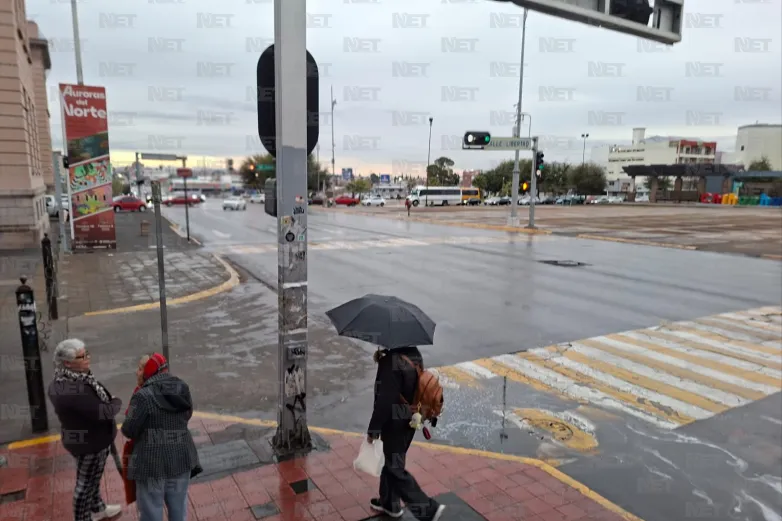 Lluvia ligera y cielo nublado marcan el arranque del lunes en la capital