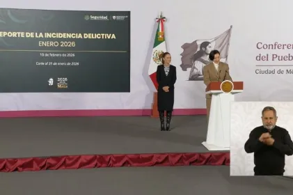 Homicidios dolosos bajan 42% en México entre 2024 y 2026