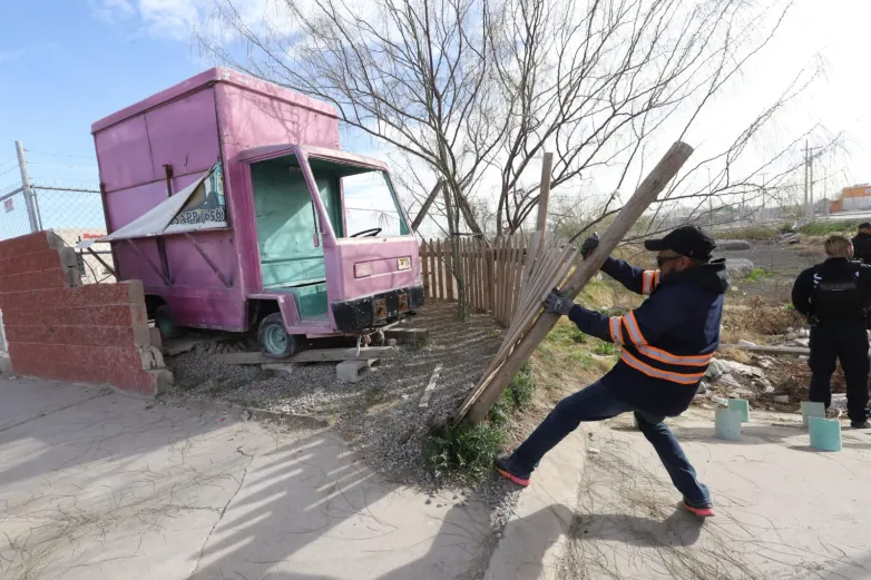 Realizan operativo de Reordenamiento Urbano en Villas del Sur