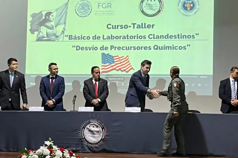 Concluye policía de la SSPE curso de investigación de laboratorios clandestinos