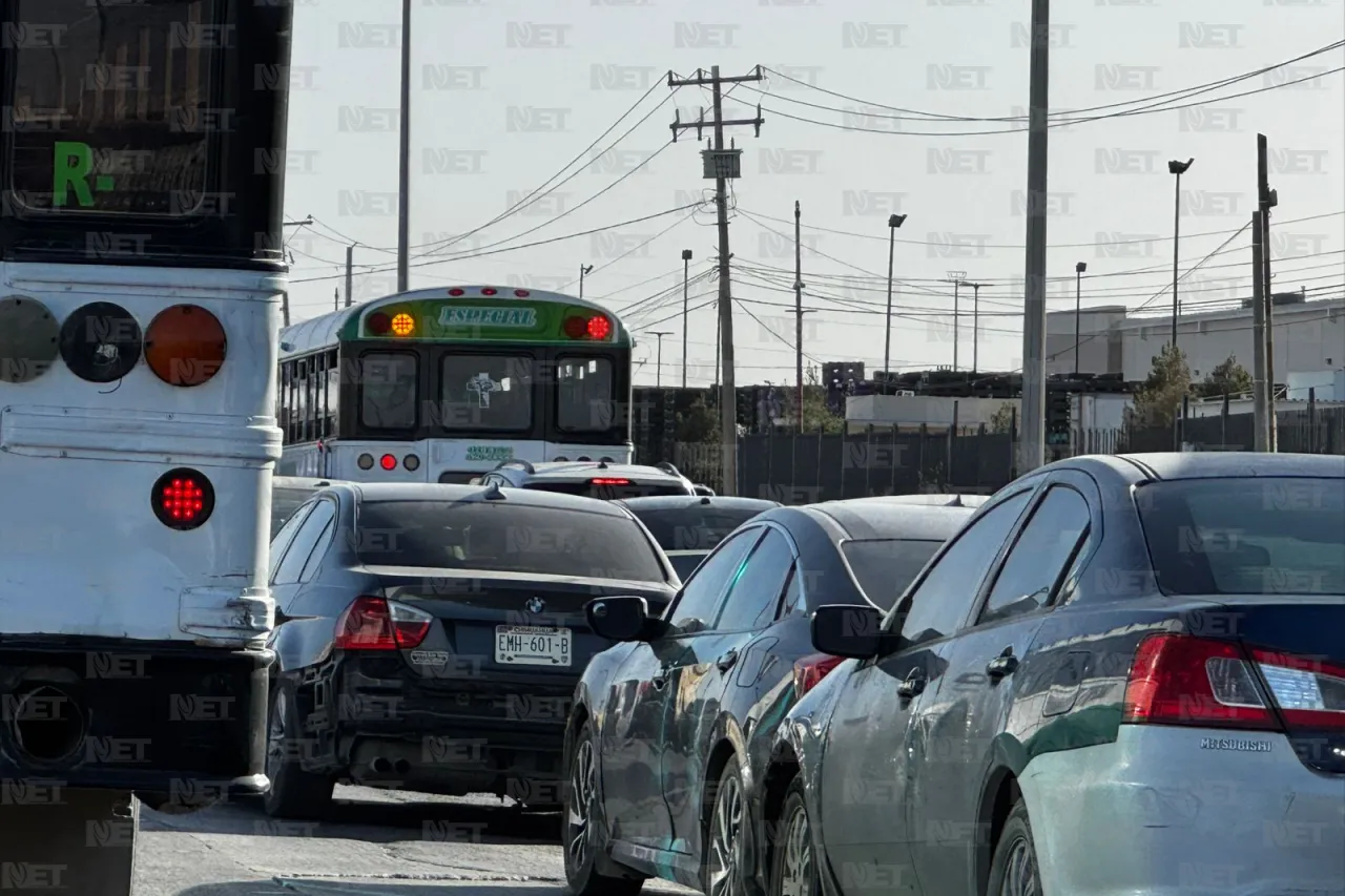 Cierres en Tecnológico y Antonio J. Bermúdez por trabajos de la JMAS