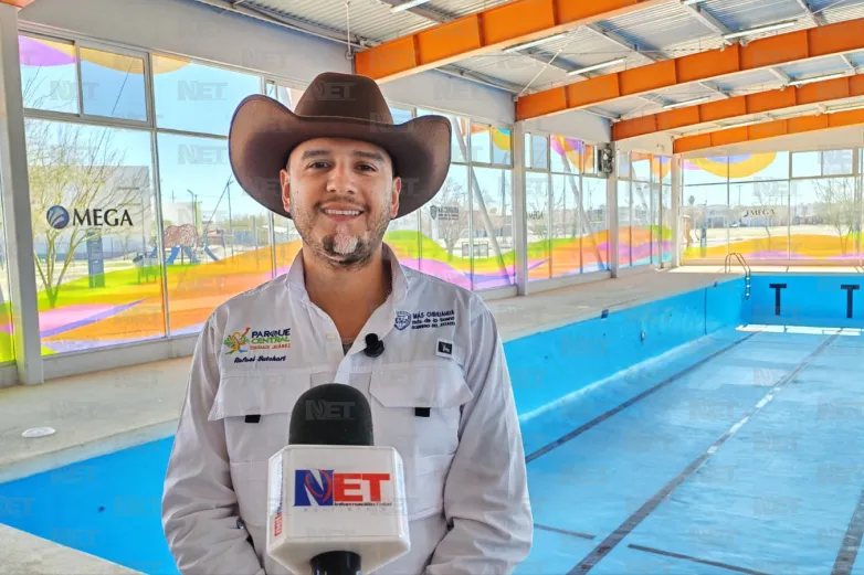 Reabrirán alberca del Parque Central en marzo 