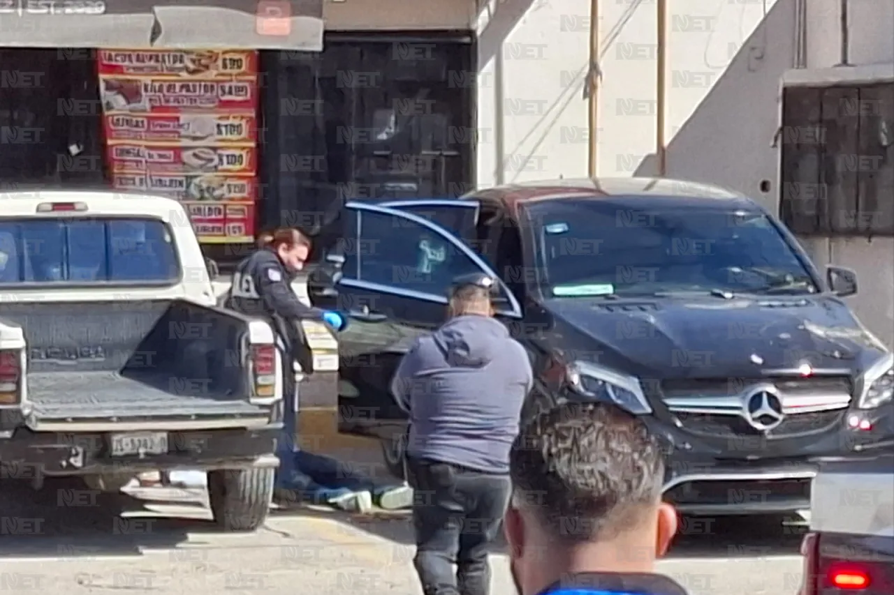 Ejecutan a hombre junto a camioneta en Pradera Dorada