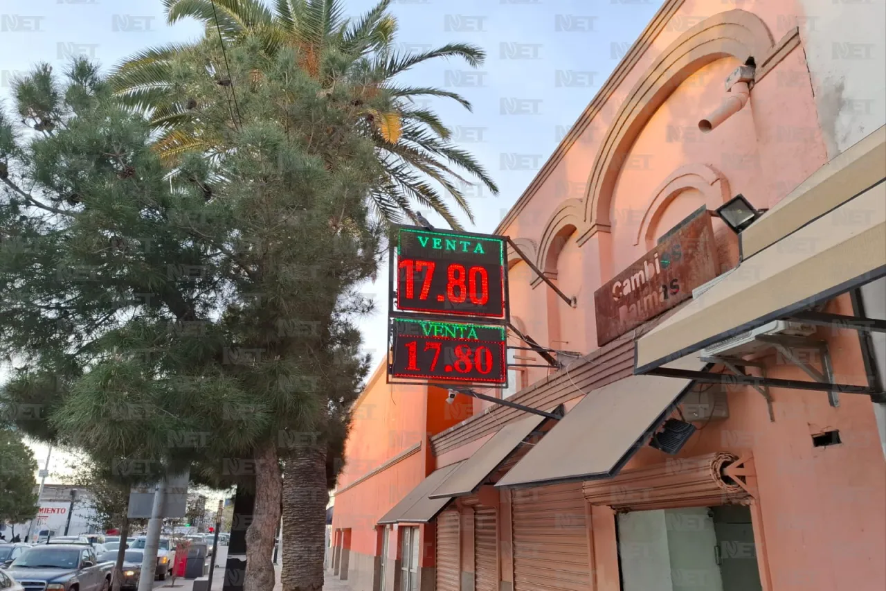 Cotiza dólar estable en casas de cambio de Juárez