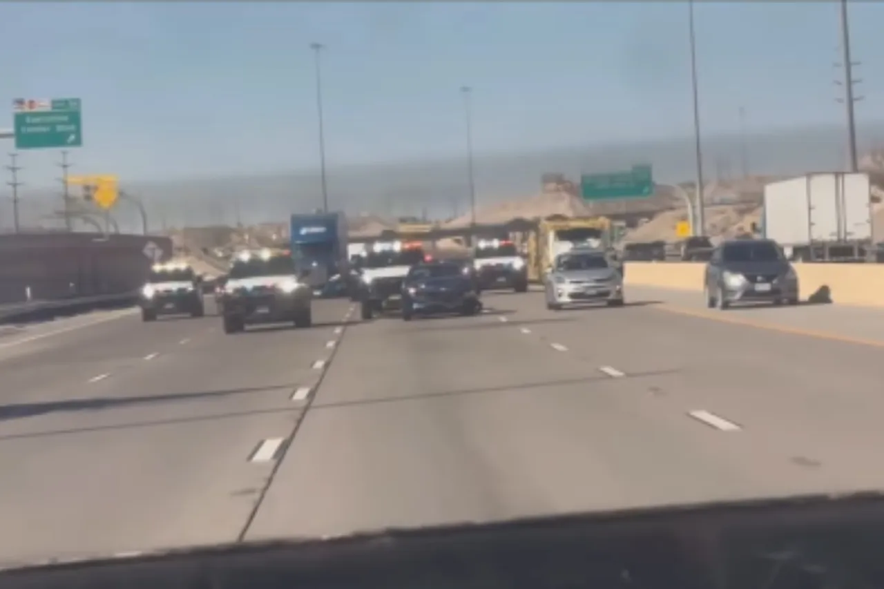 Se registra persecución a alta velocidad la I-10 en El Paso