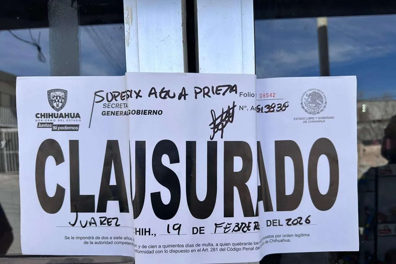 Detecta Gobernación irregularidades y clausura nueve locales en Chihuahua