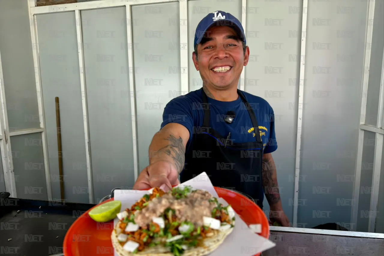 Ofrece Iván tacos de guisados 'al estilo chilango' en Juárez