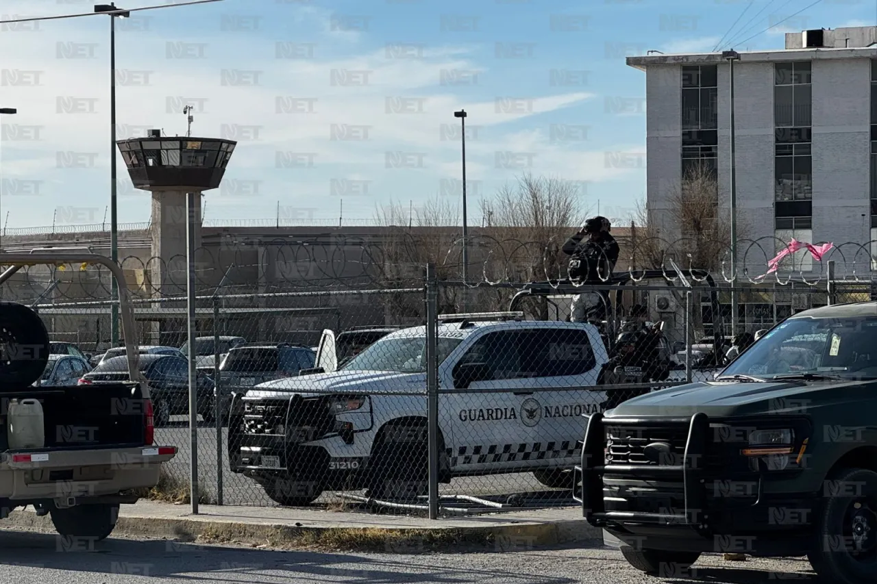 Ejecutan fuerzas de seguridad revisión en Cereso Estatal 3
