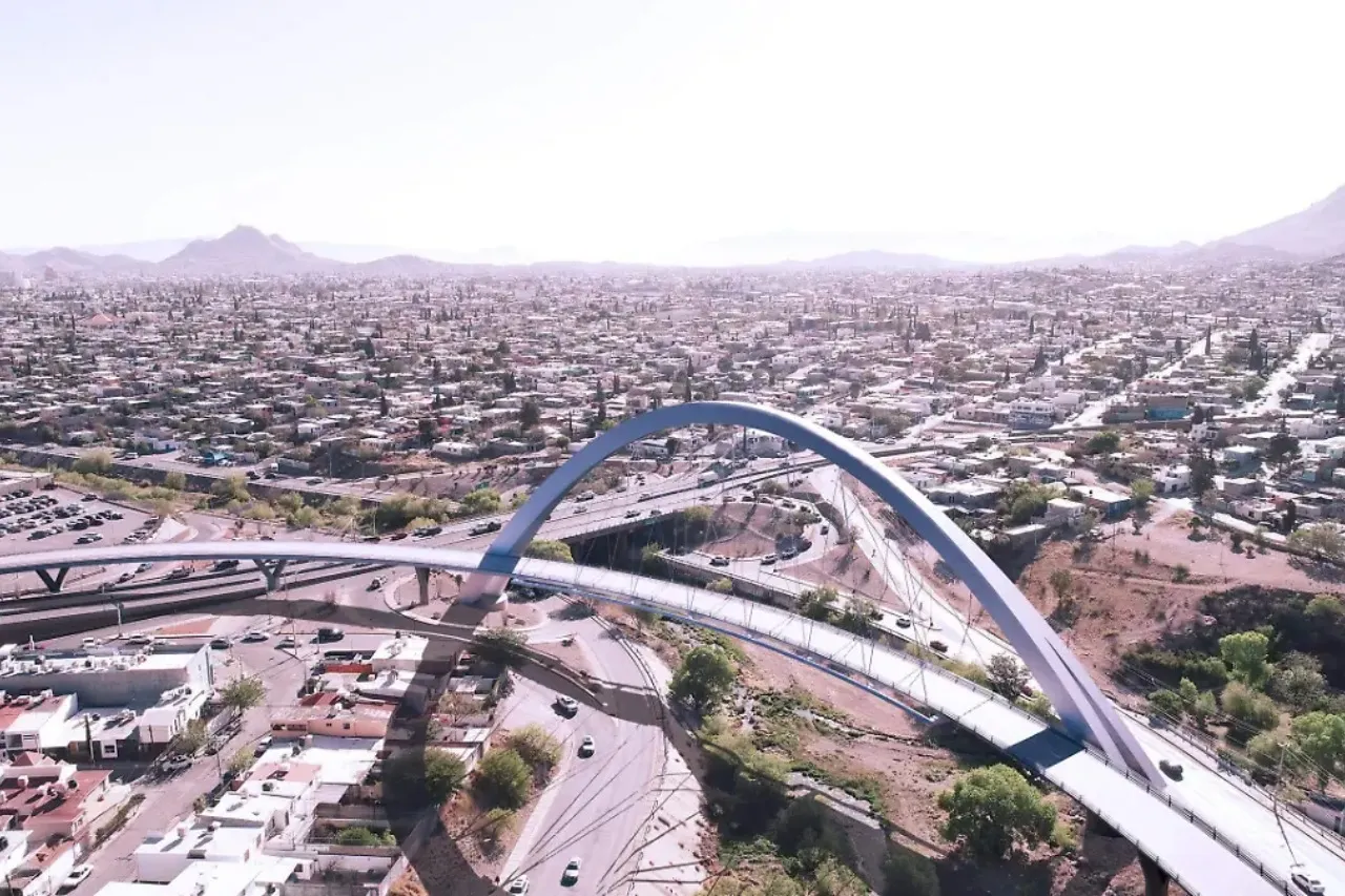 Terminan hasta agosto cimentación de la gaza Borunda–Periférico en Chihuahua