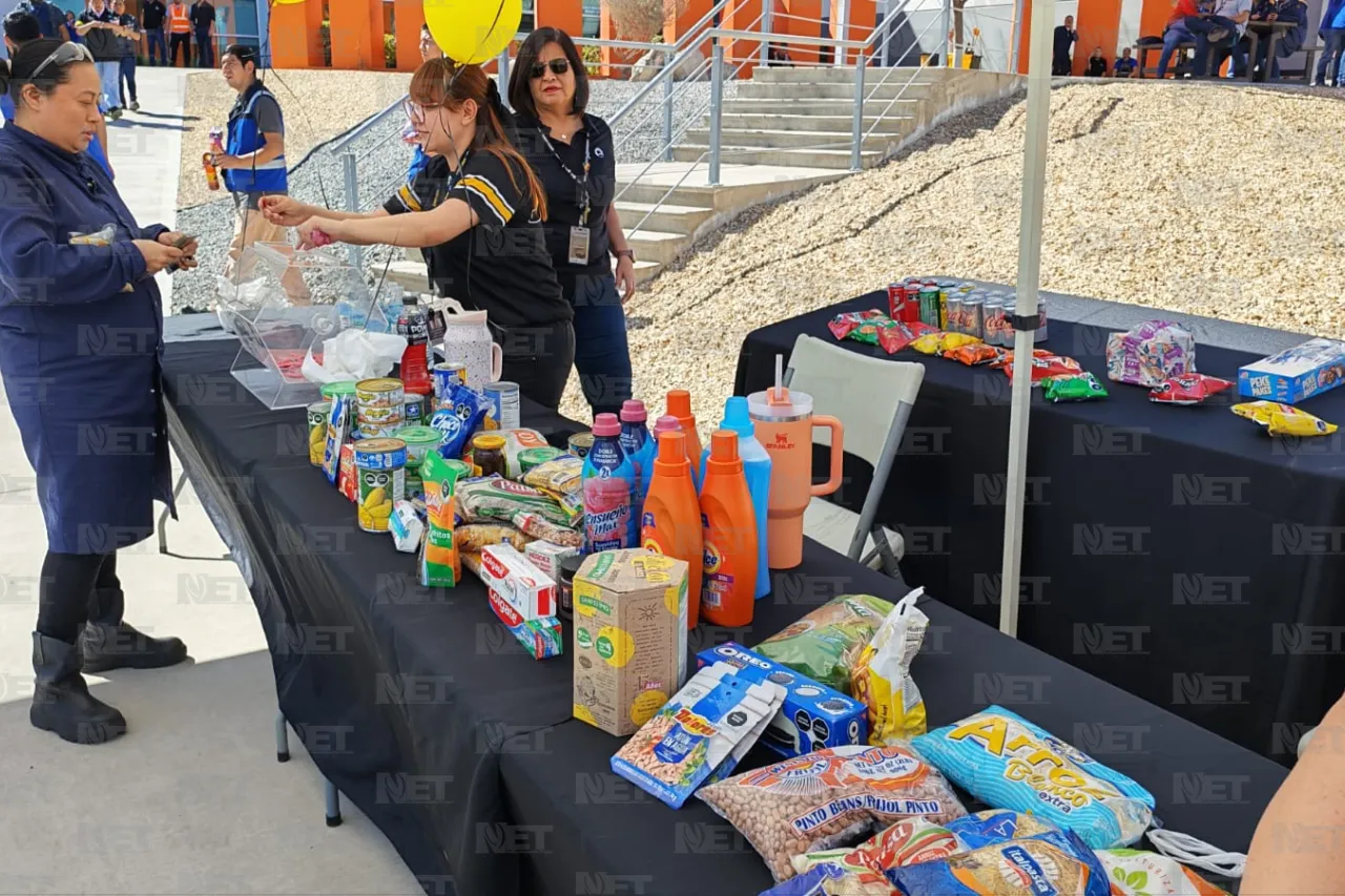 Dona BRP Juárez II artículos a comedor infantil Casita de Milagros