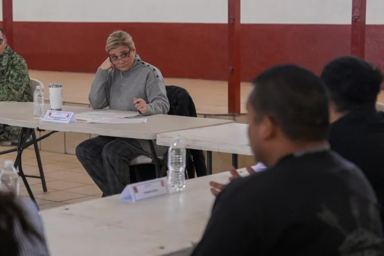 Encabeza Maru Campos estrategia conjunta en Atascaderos