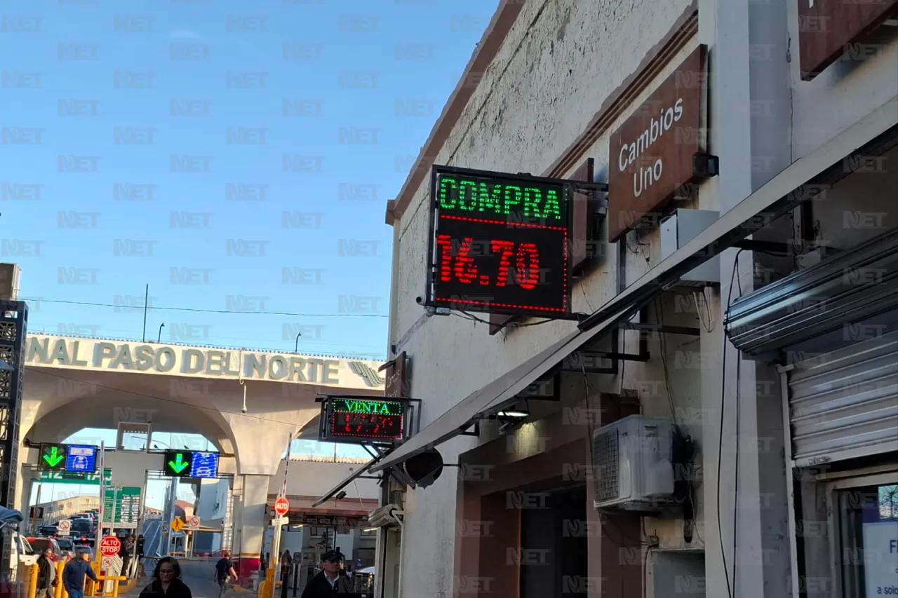 Reportan centros cambiarios dólar sin variación en Juárez