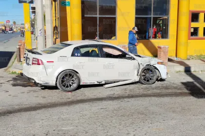 Se registra choque en Bolivia e Insurgentes