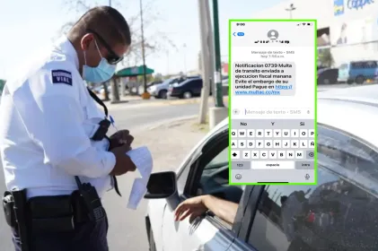 Advierte Seguridad Vial por cobro de multas desde WhatsApp; es fraude