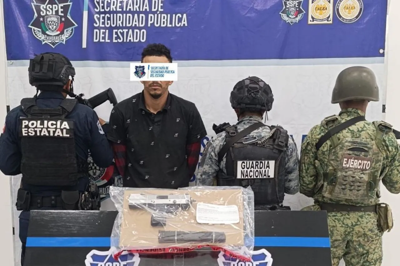 Arresta SSPE a hombre armado en Riberas del Bravo