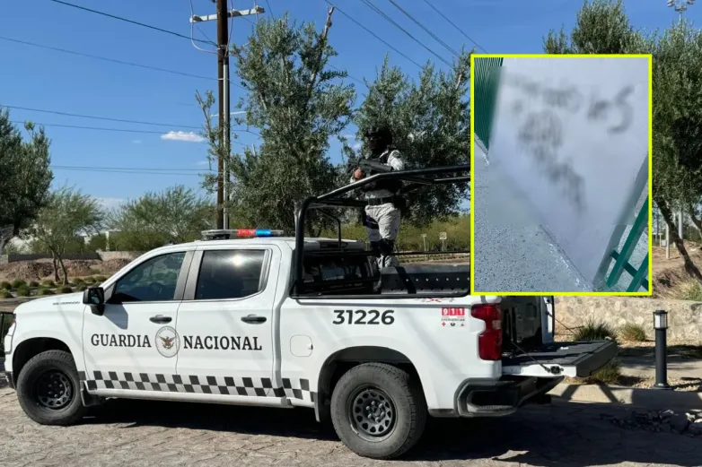 Investigan mensaje amenazante contra la Guardia Nacional en Juárez