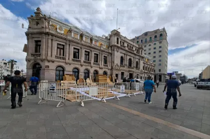 Inicia Municipio de Chihuahua blindaje de Presidencia por marcha del 8M