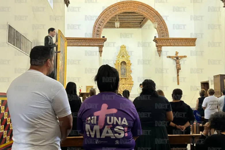 Ofrecerán misa por víctimas de feminicidio y desaparición en Juárez
