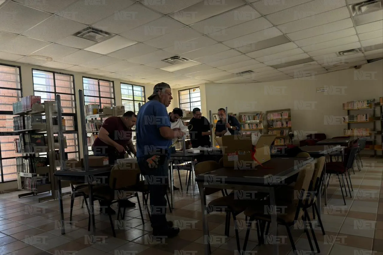 Juárez: Renuevan equipo y mobiliario en bibliotecas municipales