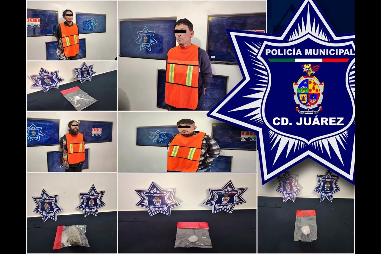 Arrestan a cuatro presuntos narcomenudistas en Juárez