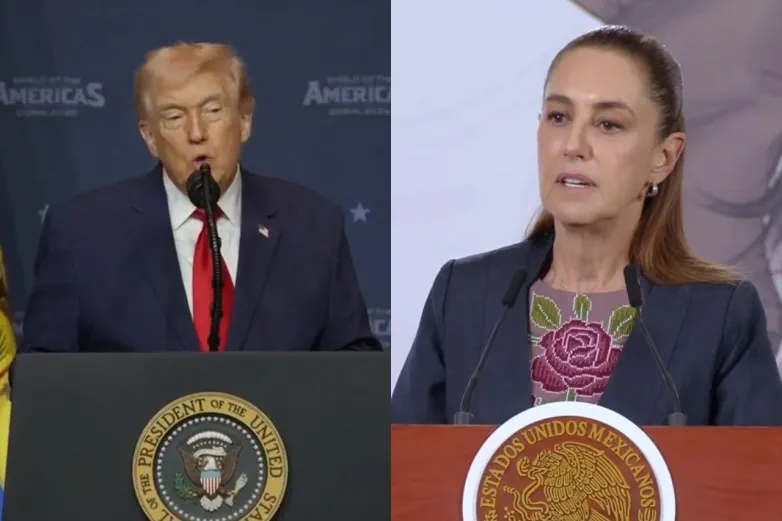 Urge Sheinbaum a EU a frenar el tráfico de armas