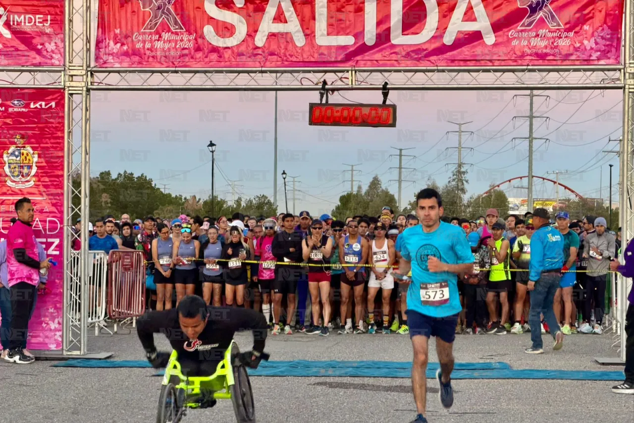 Conmemoran el Día Internacional de la Mujer con carrera