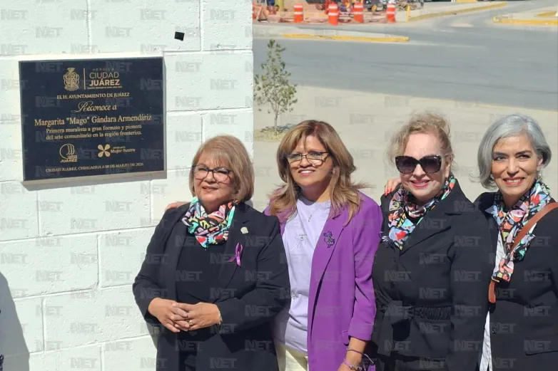 Dan homenaje póstumo en la Rotonda de la Mujer Ilustre a Margarita Gándara